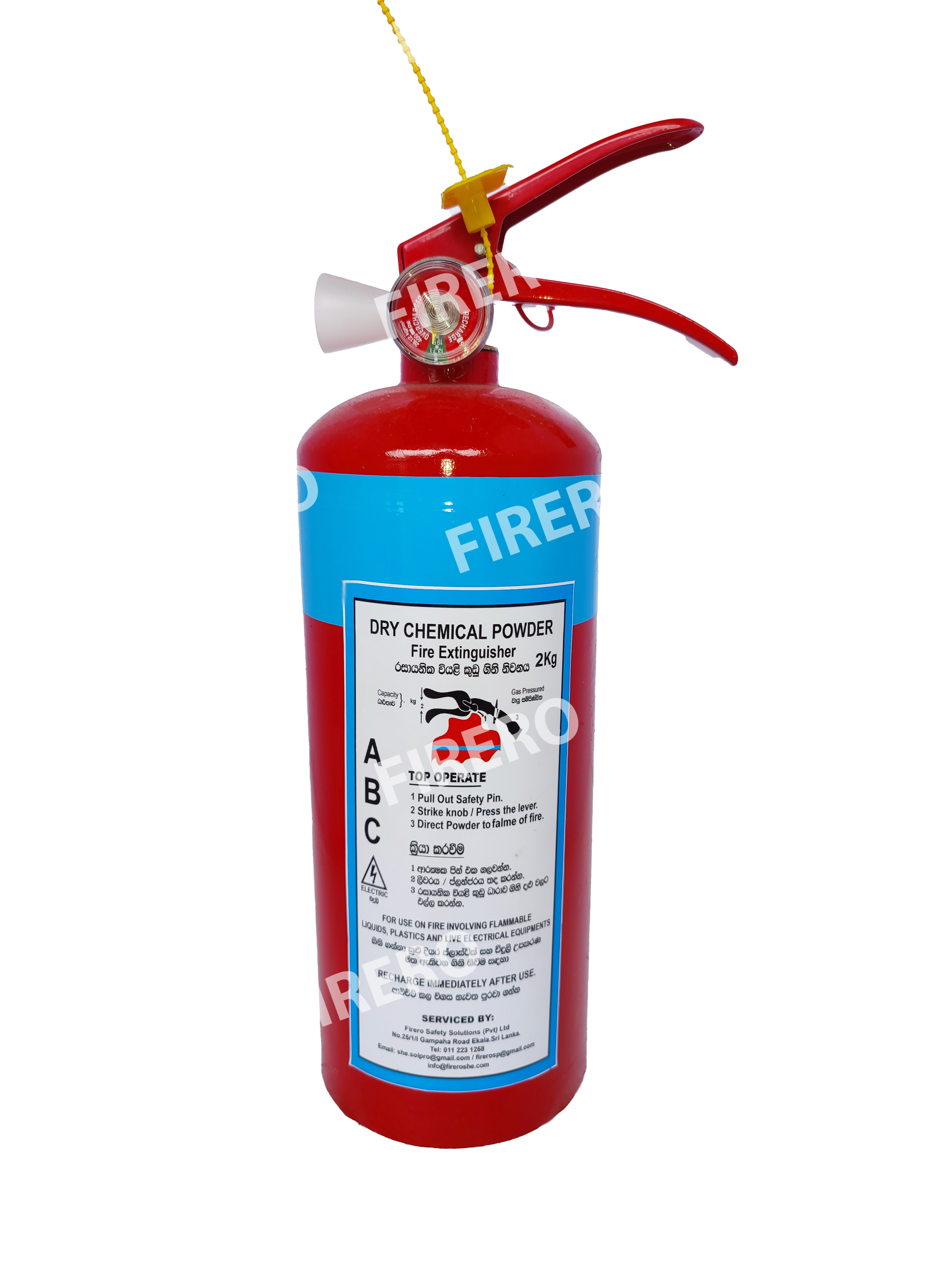 2Kg Dry Chemical Powder Extinguisher