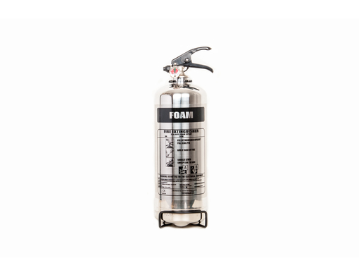 Polished Stainless Steel AFFF Foam Extinguisher