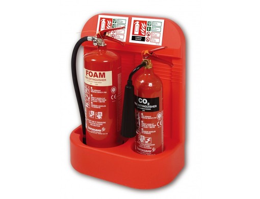 Moulded Pod Fire Extinguisher Stand 