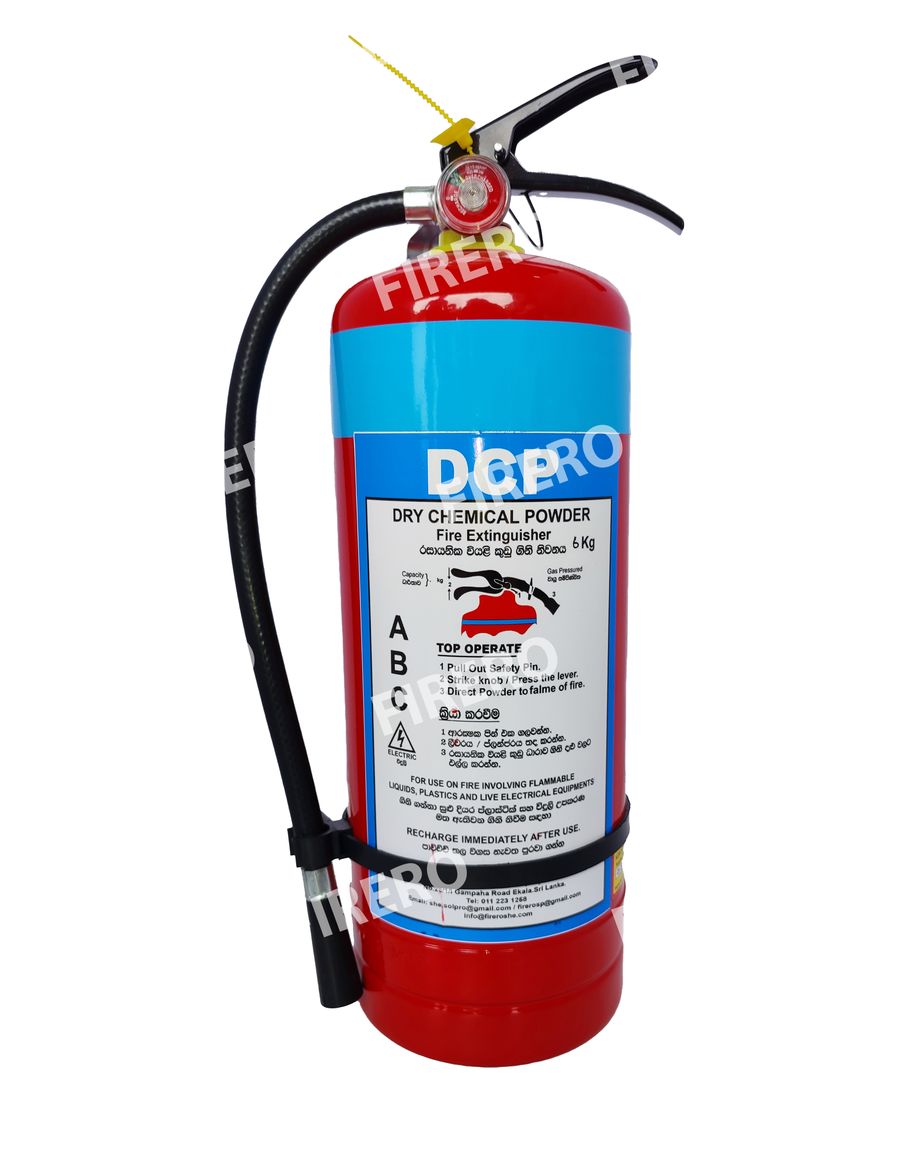 6Kg Dry Chemical Powder Extinguisher