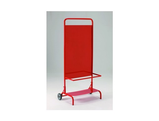 Triple Fire Extinguisher Trolley c/w Back Board